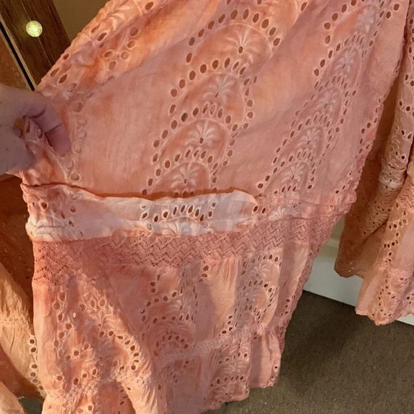 Free People x Barok Eyelet Jumpsuit - Picture 9 of 17